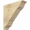 Ekena Millwork Traditional Traditional Rough Sawn Bracket, Douglas Fir, 6"W x 22"D x 22"H BKT06X22X22TRA01RDF - alternate 1